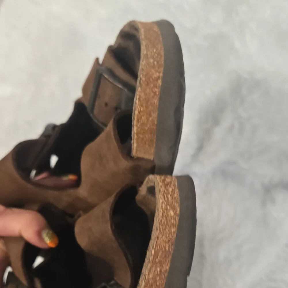 👣 Betula‎ by Birkenstock Suede Sandals – Double Strap Comfort Slide